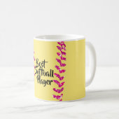 Mug Faux Parties scintillant roses Cantiques (Devant droit)