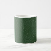 Mug Faux points de broderie parapluie pluie vert (Centre)