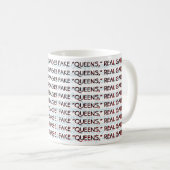 MUG FAUX "QUEENS", VRAIMENT GARBAGE ! (Devant droit)