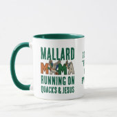 Mug Faux Rhinestone MALLARD MAMA (Gauche)