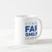 Mug Faux sourire (Devant droit)