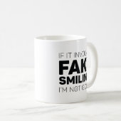 Mug Faux sourire (Devant droit)