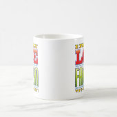 Mug Faux visage bronzage d'amour (Centre)