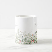 Mug Faveur de douche de mariée Prairie Fleur Sauvage (Centre)