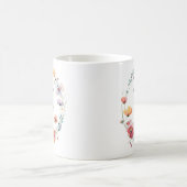 Mug Faveur de mariage Fleur sauvage (Centre)