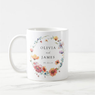 Mug Faveur de mariage Fleur sauvage