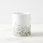 Mug Faveur de mariage Prairie de fleurs sauvages (Centre)