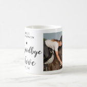 Mug Favori Bonjour Personnalisé Photo Pet Memorial (Centre)