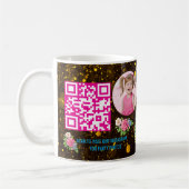 Mug Favori de code-barres de fête d'anniversaire de li (Gauche)