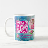 Mug Favori de code-barres de fête d'anniversaire pour  (Gauche)
