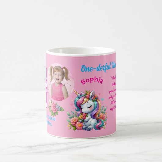 Mug Favori de code-barres de fête d'anniversaire pour (Centre)