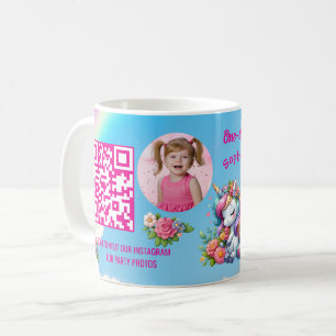 Mug Favori de code-barres de fête d'anniversaire pour