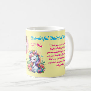 Mug Favori de code-barres de fête d'anniversaire pour 