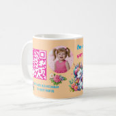 Mug Favori de code-barres de fête d'anniversaire pour (Devant gauche)