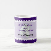 Mug Favoris de mariage Lilacs blancs (Centre)