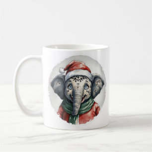 Mug Favoris de Noël animal amusant - Elephant 2