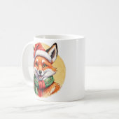 Mug Favoris de Noël animal amusant - Fox 1 (Devant gauche)