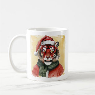 Mug Favoris de Noël animal amusant - Tigre 1