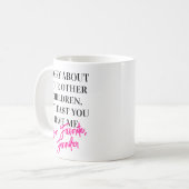 Mug Favorite fille drôle Fête des pères (Devant gauche)