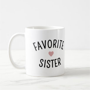 Mug Favorite Soeur Famille Réunion Amusante