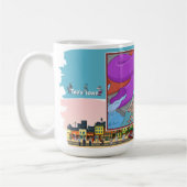 Mug FB-500 | Classique Humour Visuel Absurde (Gauche)