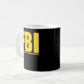 Mug FBI, Federal Bureau of Investigation Sueur classiq (Devant gauche)