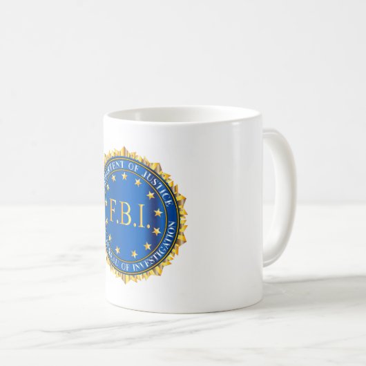 Mug FBI Spoof Seal (Devant droit)