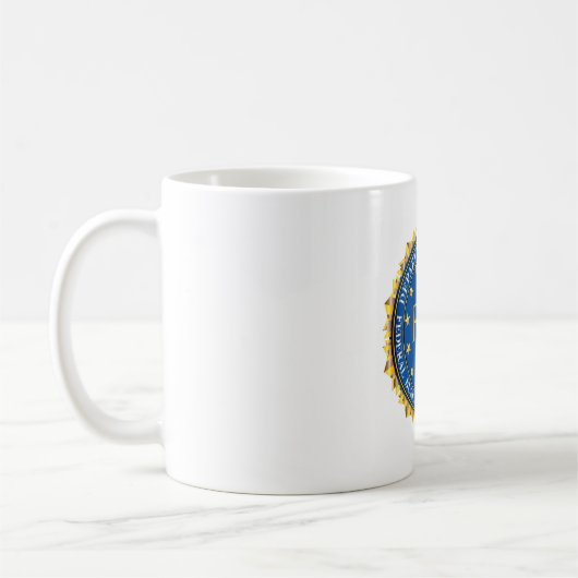 Mug FBI Spoof Seal (Gauche)