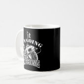 Mug F'Ck C'Est Je Vais Pêche Basse Pêche Pêche Poisson (Devant gauche)