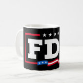 Mug FDT Amusant anti-Trump No-Trump (Devant gauche)