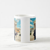 Mug FDT Chat dans la veste en cuir (Centre)