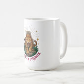 Mug Fearless In Strength Aztec Jaguar Graphique pour F (Devant droit)