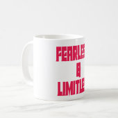 Mug Fearless & Limitless  (Devant gauche)
