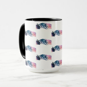 Mug "Feathers" Café