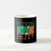 Mug Feckin Eejit Irlande Irish Slang drôle Irlande (Centre)