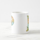 Mug Fée Arc-en-Ciel Initiale 'P' (Centre)