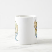 Mug Fée arc-en-ciel initiale 'Q' (Centre)