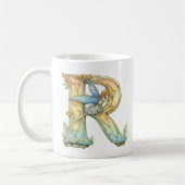 Mug Fée Arc-en-Ciel Initiale 'R' (Gauche)
