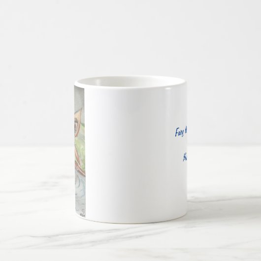 Mug Fée Avec Ailes Sorties (Centre)
