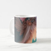 Mug Fée Dans Le Jardin Lune Aquarelle (Devant gauche)