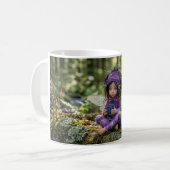 Mug Fée Dans Le Violet (Devant gauche)
