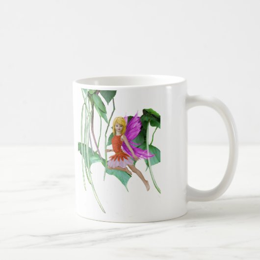 Mug Fée de Catalpa Tree parmi les pots de graines (Droite)