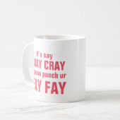 Mug Fée de fée de Cray Cray (Devant gauche)