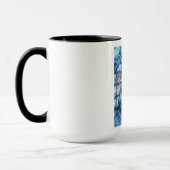 Mug Fée de givre vue d'un hiver saphir (Gauche)