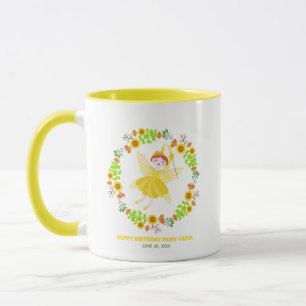 Mug Fée de jardin avec ses amis animaux fête d'anniver