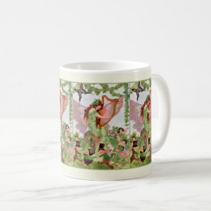 Mug Fée de la musique jouant de la musique