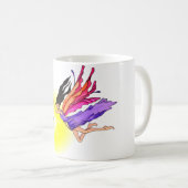 Mug Fée de lanterne brillante (Devant droit)