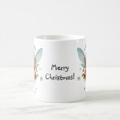 Mug Fée de Noël adorable dans un Casquette Père Noël (Centre)
