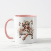 Mug Fée de Noël blanche (Gauche)