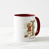 Mug Fée de Noël personnalisée (Devant droit)
